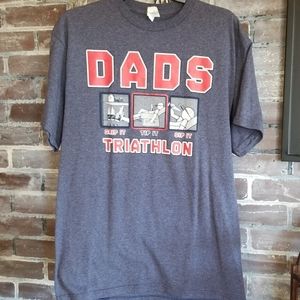 Delta Dark Blue Large Dads Tee
